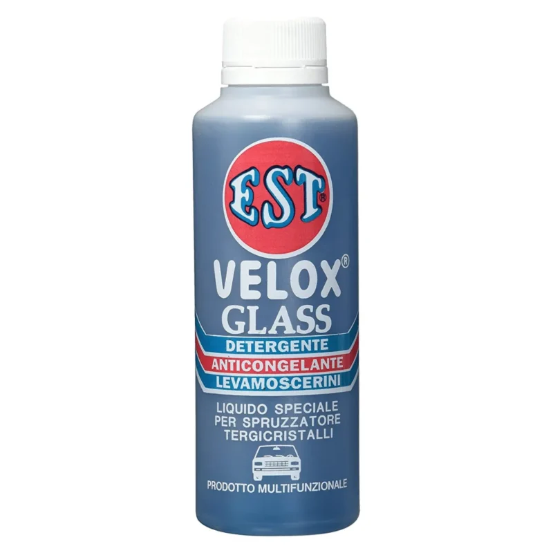 נוזל ניקוי שמשות מרוכז 270מל VELOX איטליה. למיכל אחד