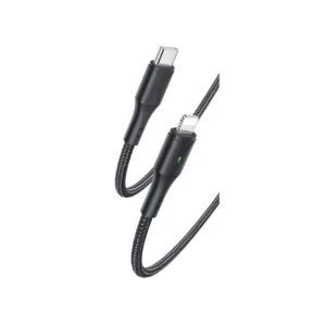 כבל טעינה אוניברסלי iPhone >TYPE C SANKYO אייפון שחור