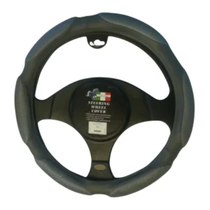 כיסוי הגה M אפור אלקנטרה