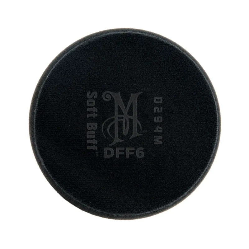 DA Foam Finishing Disc 6" ספוג שחור לפוליש ווקס 6 אינץ', 2 יחידות
