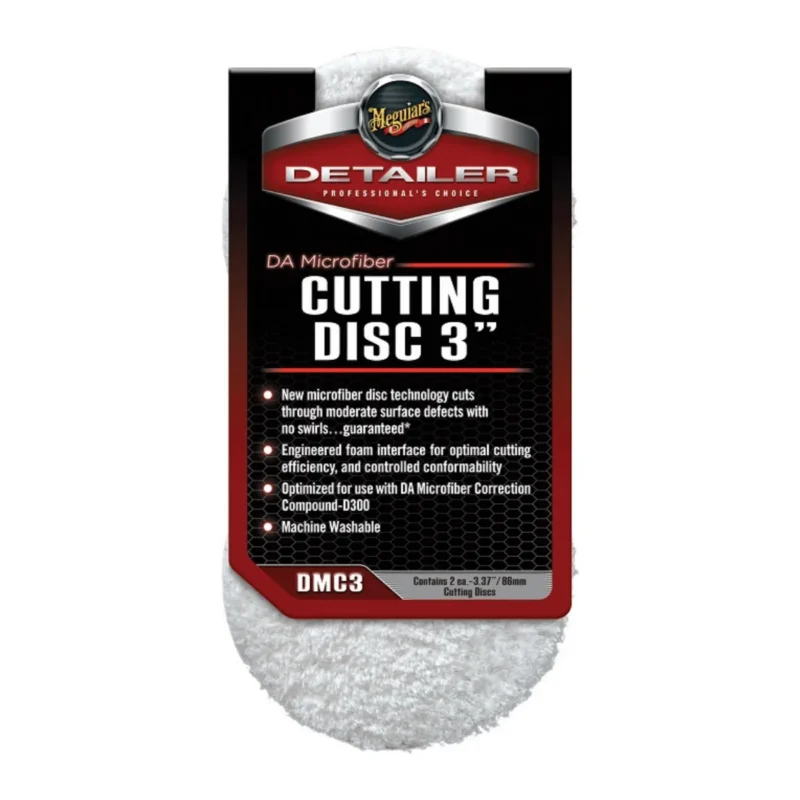 DA Cutting Disc 3" פד מיקרופייבר (2 יח') לקומפאונד