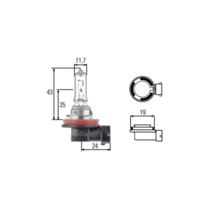נורה Nova 55W 12V H11