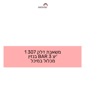 משאבת דלק 307 1 יצ' 3 BAR בנזין מכלול במיכל